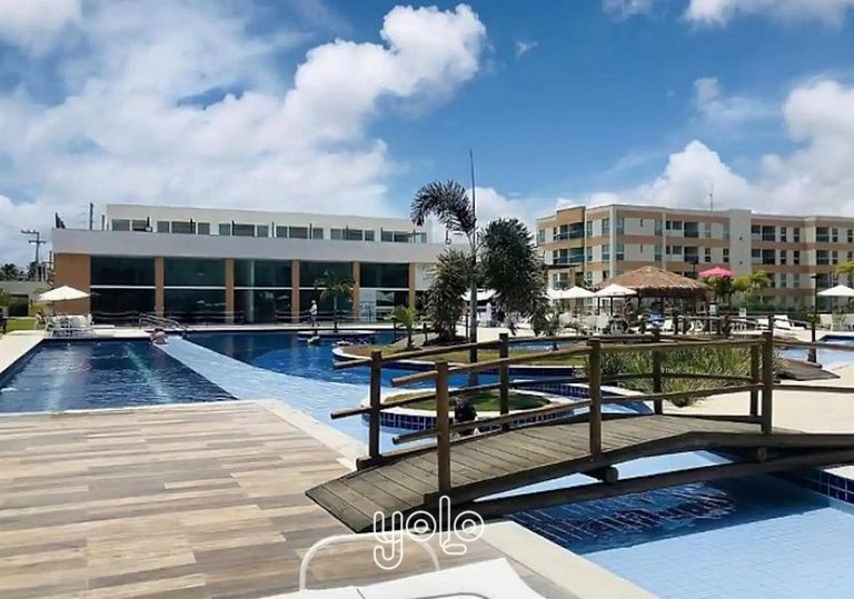 Muro Alto Condomínio Clube – Flat 2 quartos #405