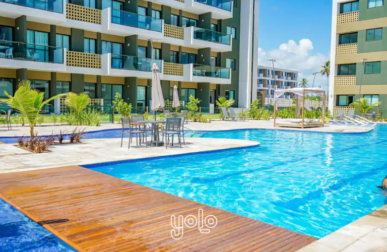 Studio Deluxe Térreo Porto de Galinhas Mana Beach 350m do ma