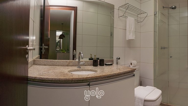 Flat completo ao lado do Shopping Rio Mar Recife #903