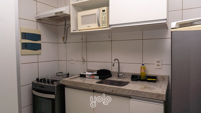 Flat completo ao lado do Shopping Rio Mar Recife #903