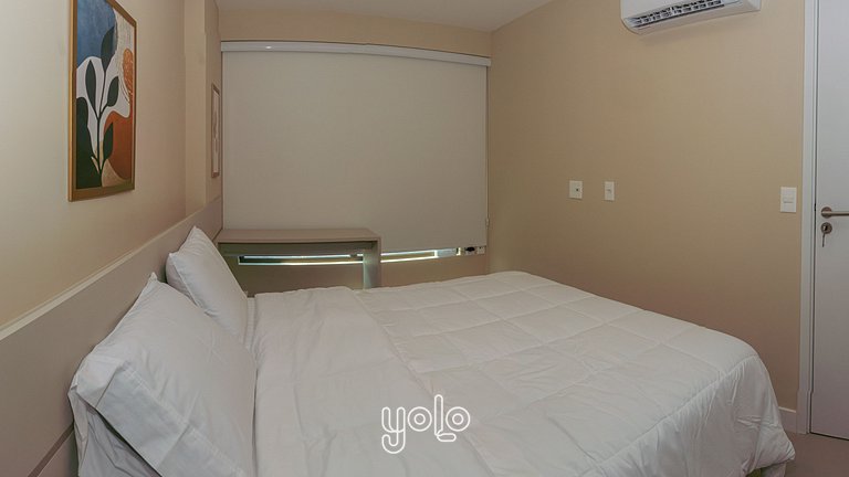 Flat 01 quarto no Parque Shopping em Recife #1406
