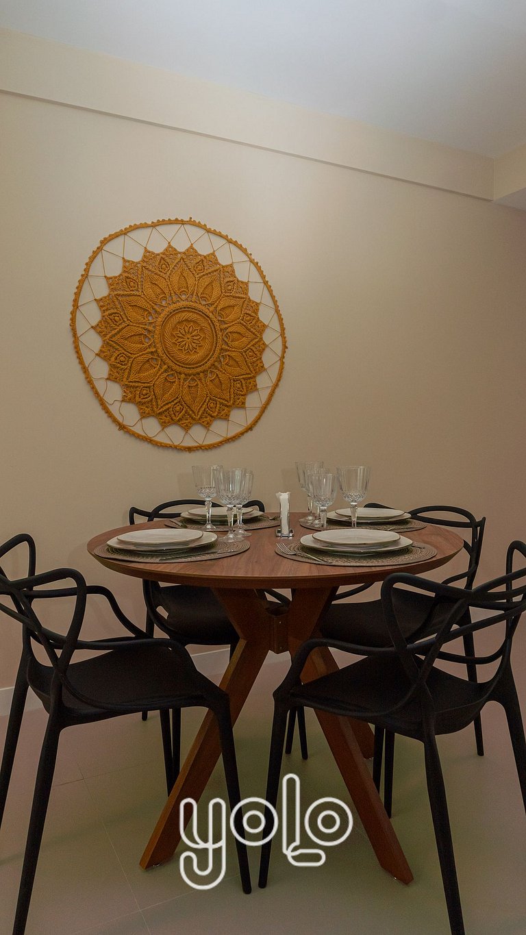 Flat 01 quarto no Parque Shopping em Recife #1406