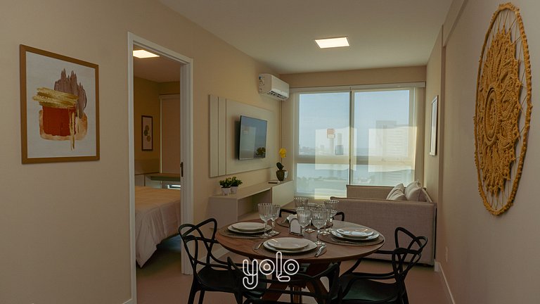 Parque Shopping - Flat 1 quarto #1406