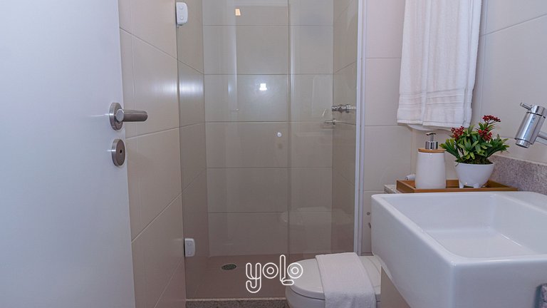 Flat 01 quarto no Parque Shopping em Recife #1204
