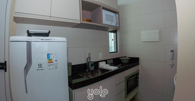 Flat 01 quarto no Parque Shopping em Recife #1204