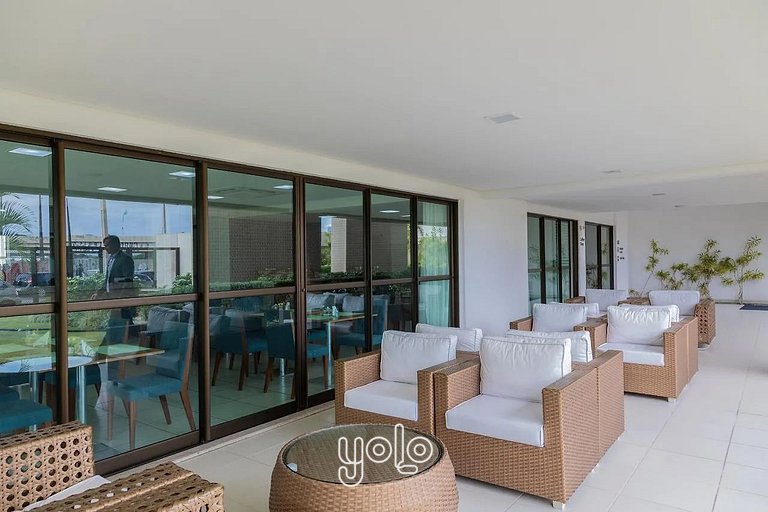 Flat completo ao lado do Shopping Rio Mar Recife #903