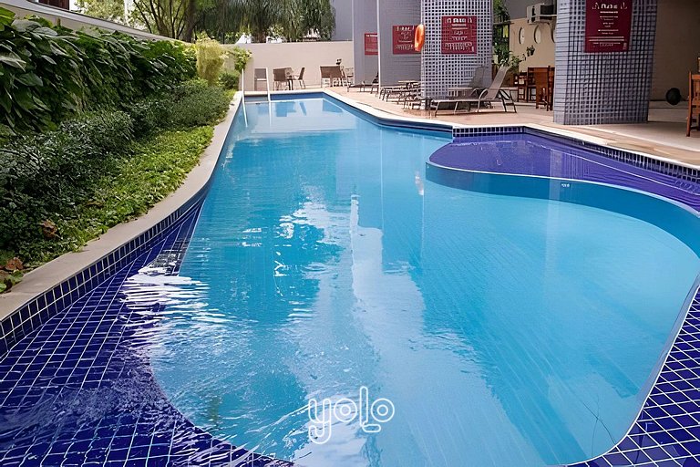 Beach Class Convention - Flat 2 quartos #3101