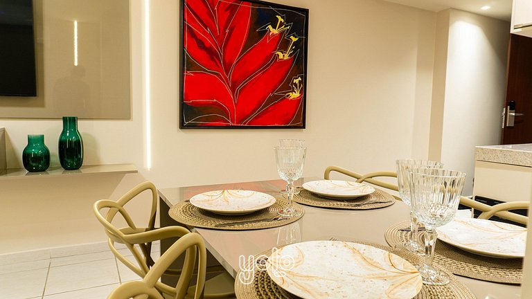 Flat no Beach Class Internacional em Recife
