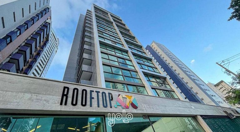 Studio Rooftop 470 Boa Viagem Recife #802 by Yolo