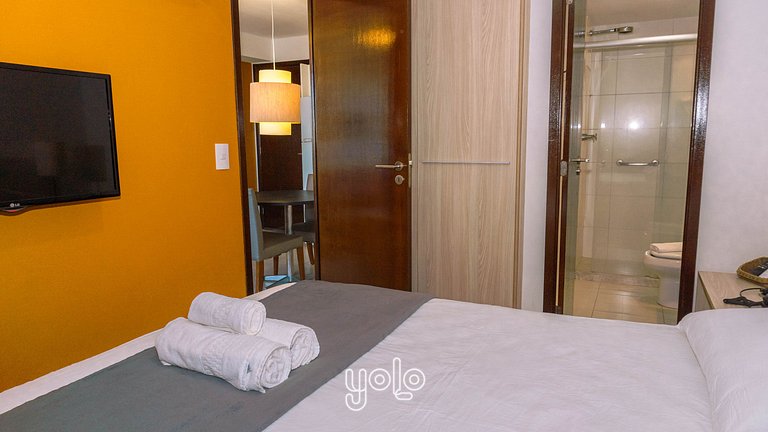 Apto 1 Quarto no Beach Class Convention em Recife #2503
