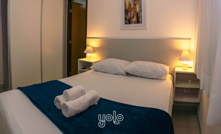 Beach Class Convention - Flat 2 quartos #2801