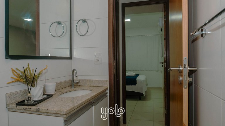 Beach Class Convention - Flat 2 quartos #2801