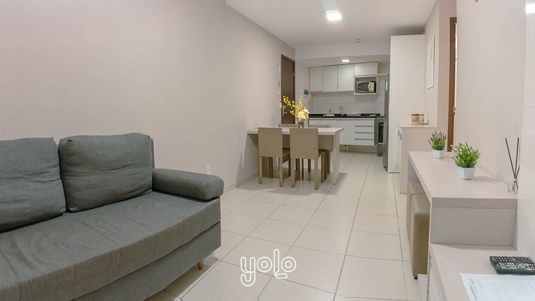 Beach Class Convention - Flat 2 quartos #2801