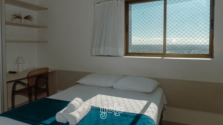 Beach Class Convention - Flat 2 quartos #2801