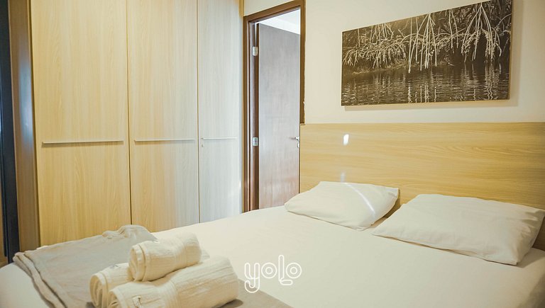 Apto 2 Quartos no Beach Class Convention em Recife #901
