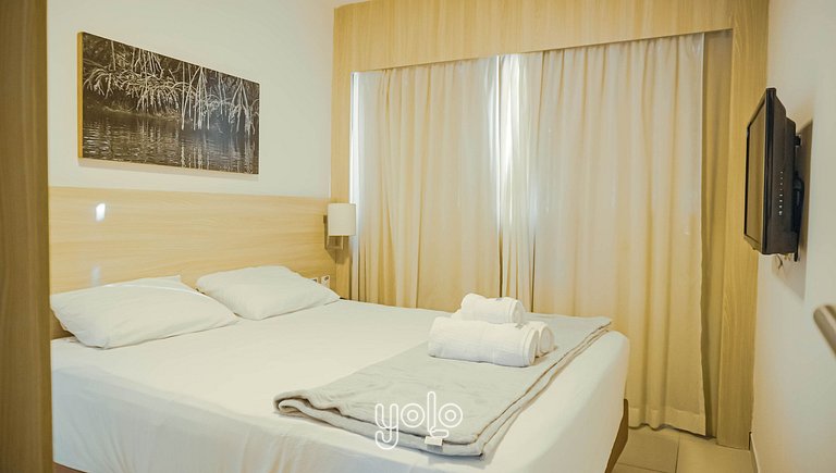 Beach Class Convention - Flat 2 quartos #901