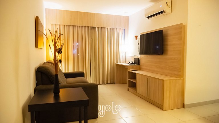 Apto 2 Quartos no Beach Class Convention em Recife #904