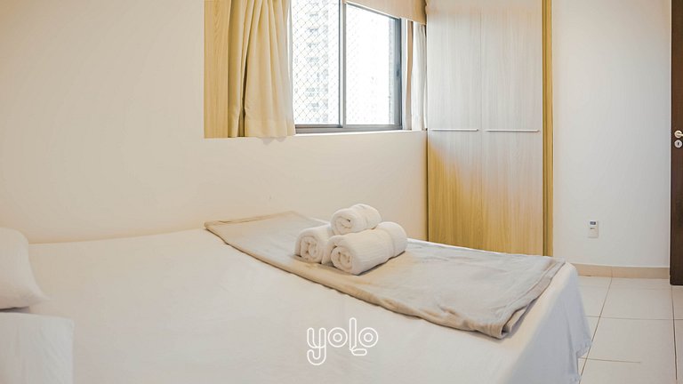 Beach Class Convention - Flat 2 quartos #901