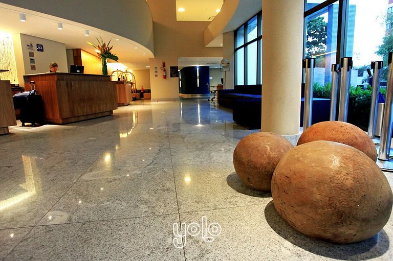 Beach Class Convention - Flat 2 quartos #3101