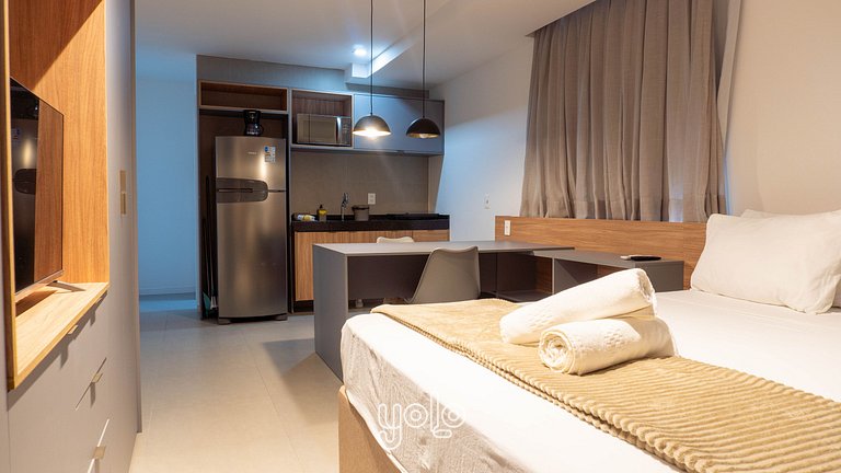 Studio Edf Rooftop 470 em Boa Viagem Recife #602
