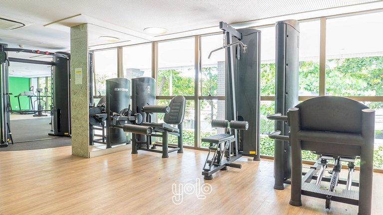 Beach Class Convention - Flat 2 quartos #3101