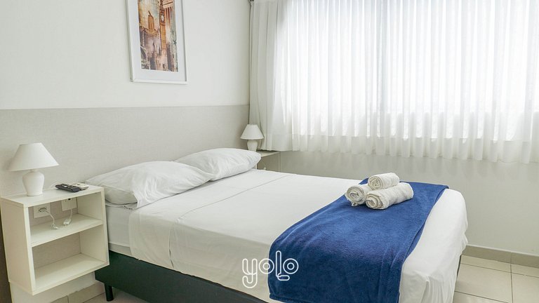 Beach Class Convention - Flat 2 quartos #2801
