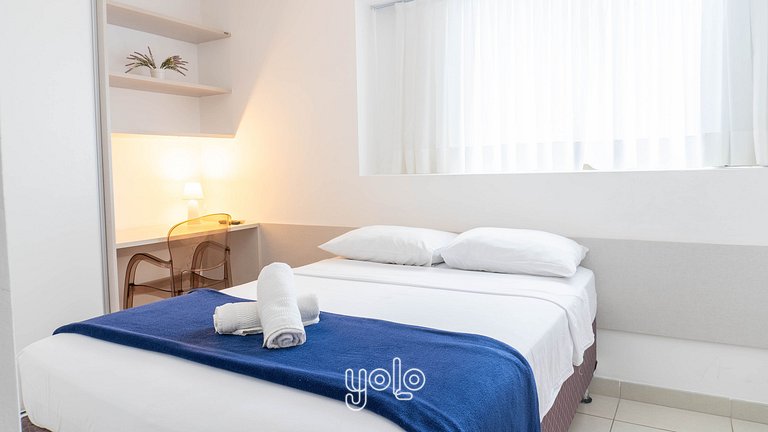 Beach Class Convention - Flat 2 quartos #2801