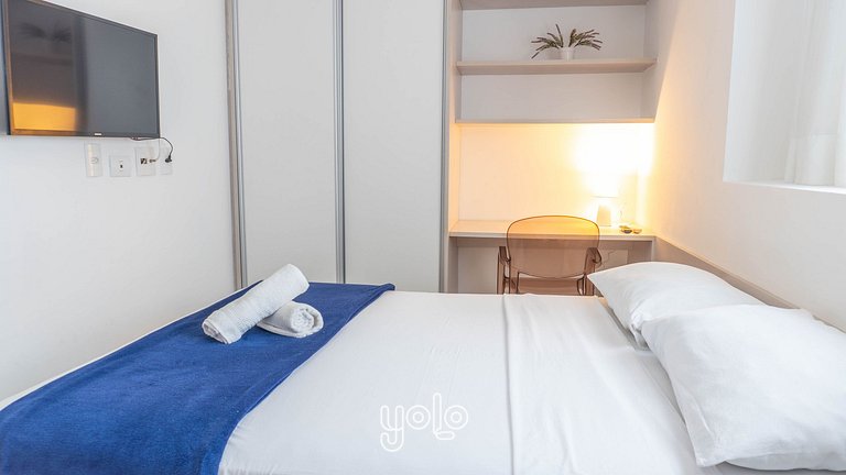 Beach Class Convention - Flat 2 quartos #2801