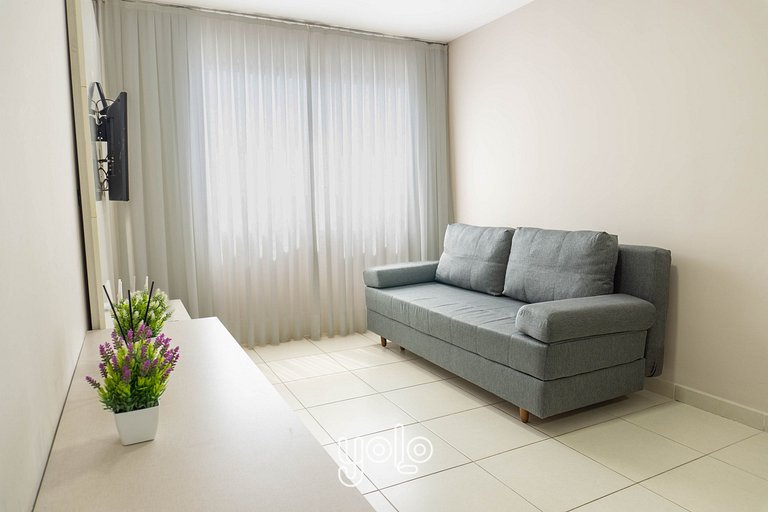 Beach Class Convention - Flat 2 quartos #2801