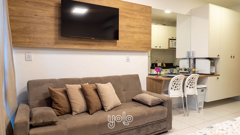 Studio Deluxe no Mana Beach em Porto de Galinhas