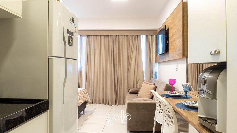 Studio Deluxe no Mana Beach em Porto de Galinhas