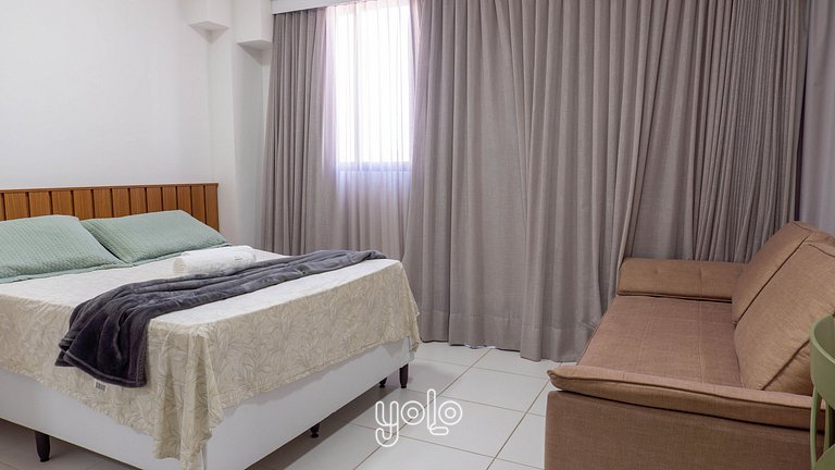 Studio no Mana Beach em Porto de Galinhas