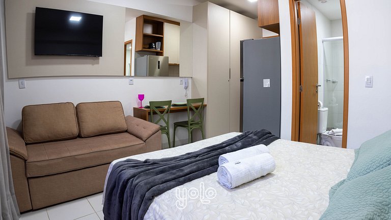 Studio no Mana Beach em Porto de Galinhas