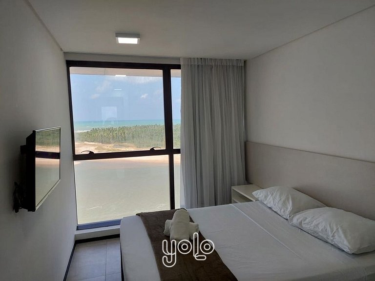 Flat com Vista Incrível em Barra de Jangada