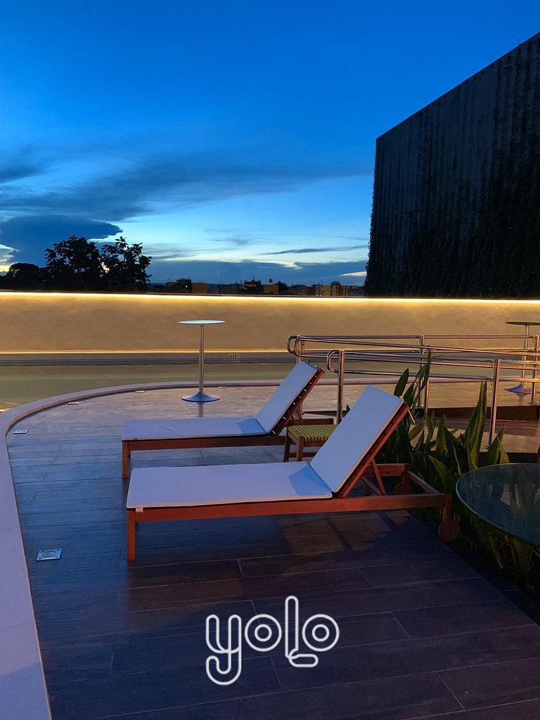 Flat com Vista Incrível em Barra de Jangada