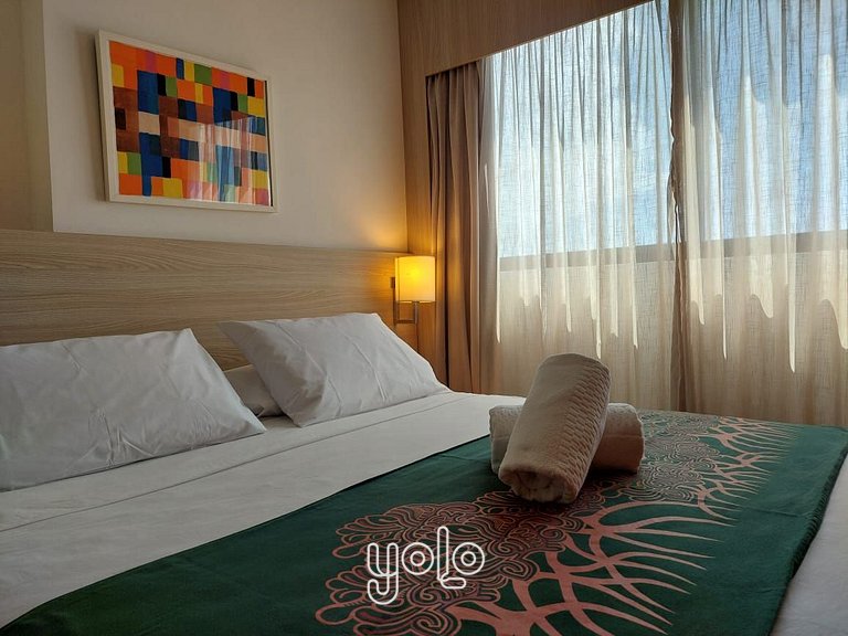 Apto 1 Quarto no Beach Class Convention em Recife #2503