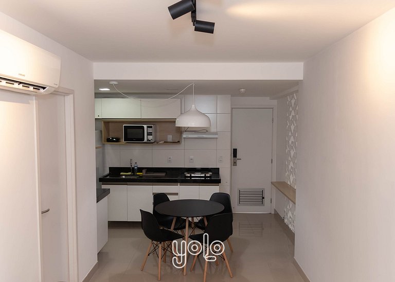 Flat no Beach Class Residence por Yolo #2101