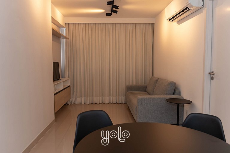 Flat no Beach Class Residence por Yolo #2101