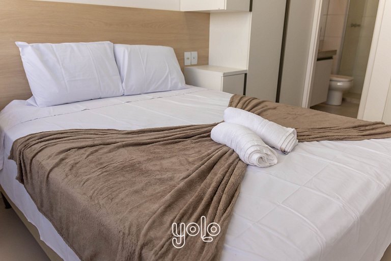 Flat no Beach Class Residence por Yolo #2101