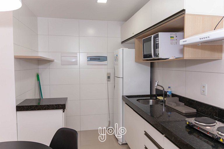 Flat no Beach Class Residence por Yolo #2101