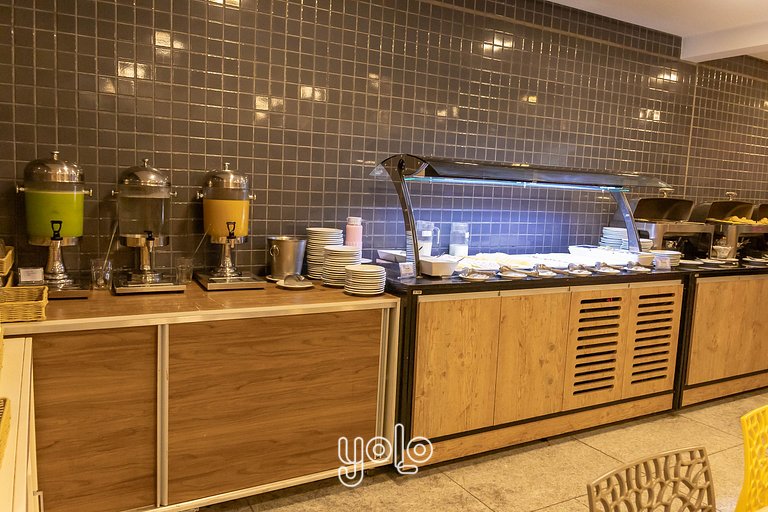 Beach Class Hotels & Residence - Flat 1 quarto #2101