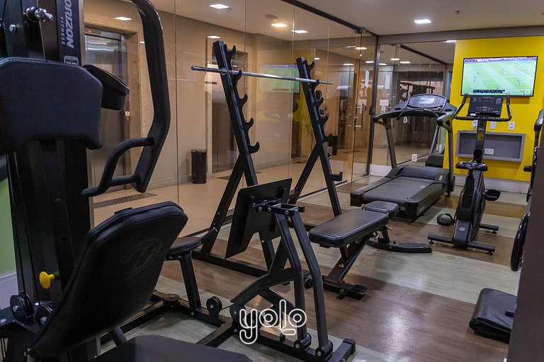 Beach Class Hotels & Residence Flat 1 quarto #1409