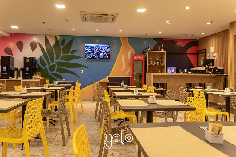 Flat no Beach Class Residence por Yolo #2101