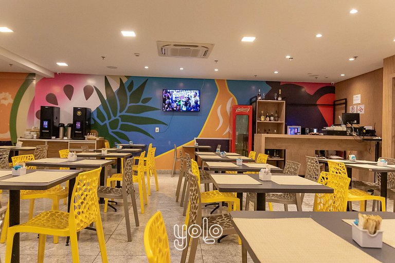 Flat no Beach Class Residence por Yolo #2101
