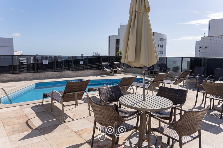 Beach Class Hotels & Residence - Flat 1 quarto #1602