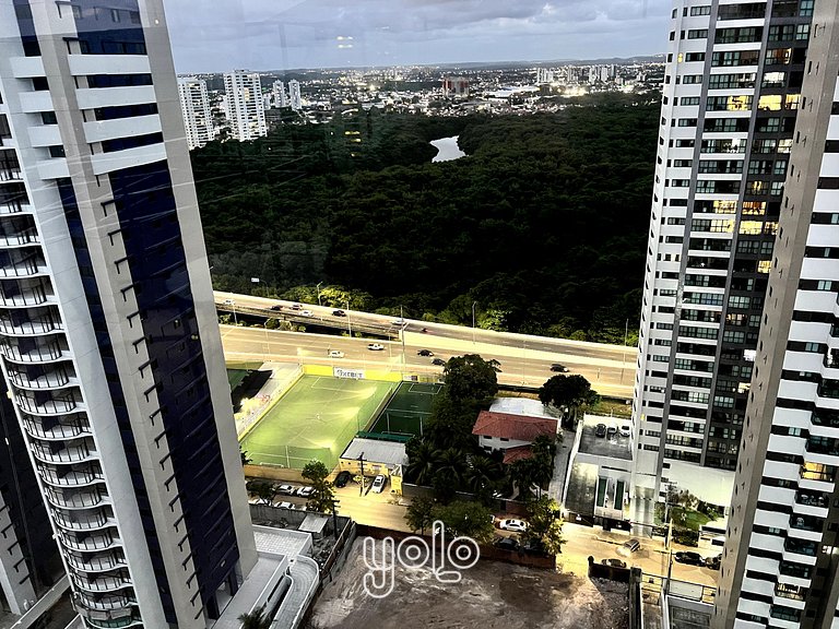 Flat no Golden Home Boa Viagem por Yolo