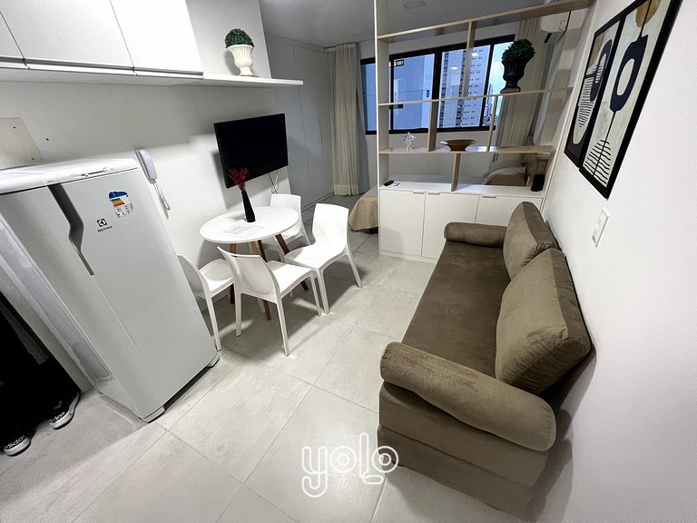 Flat no Golden Home Boa Viagem por Yolo