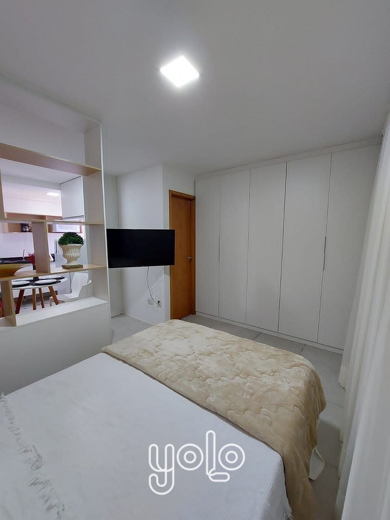 Flat no Golden Home Boa Viagem por Yolo