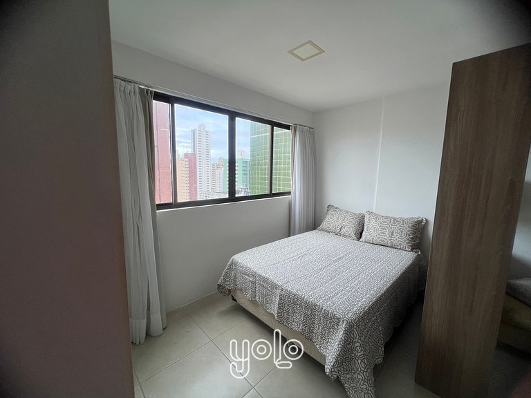 Flat no Golden Shopping Boa Viagem por Yolo