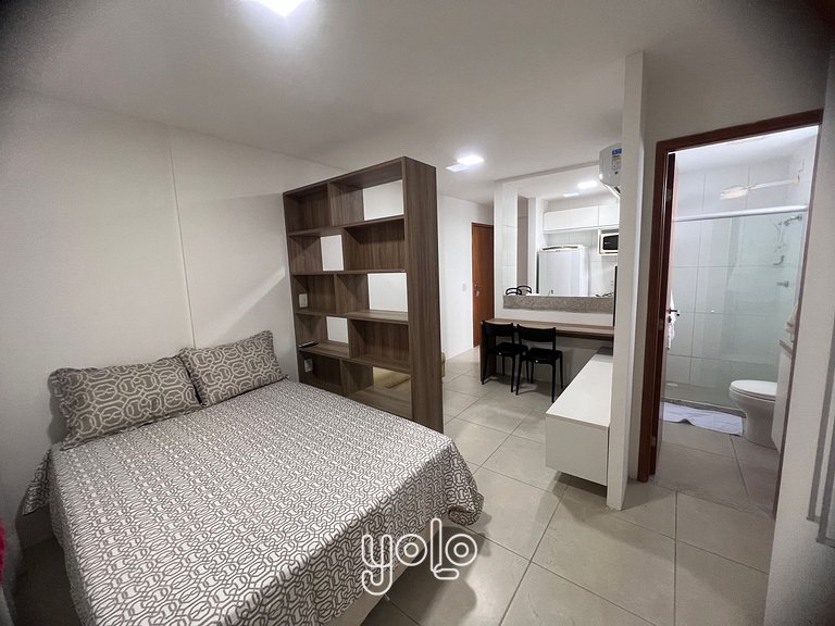 Flat no Golden Shopping Boa Viagem por Yolo